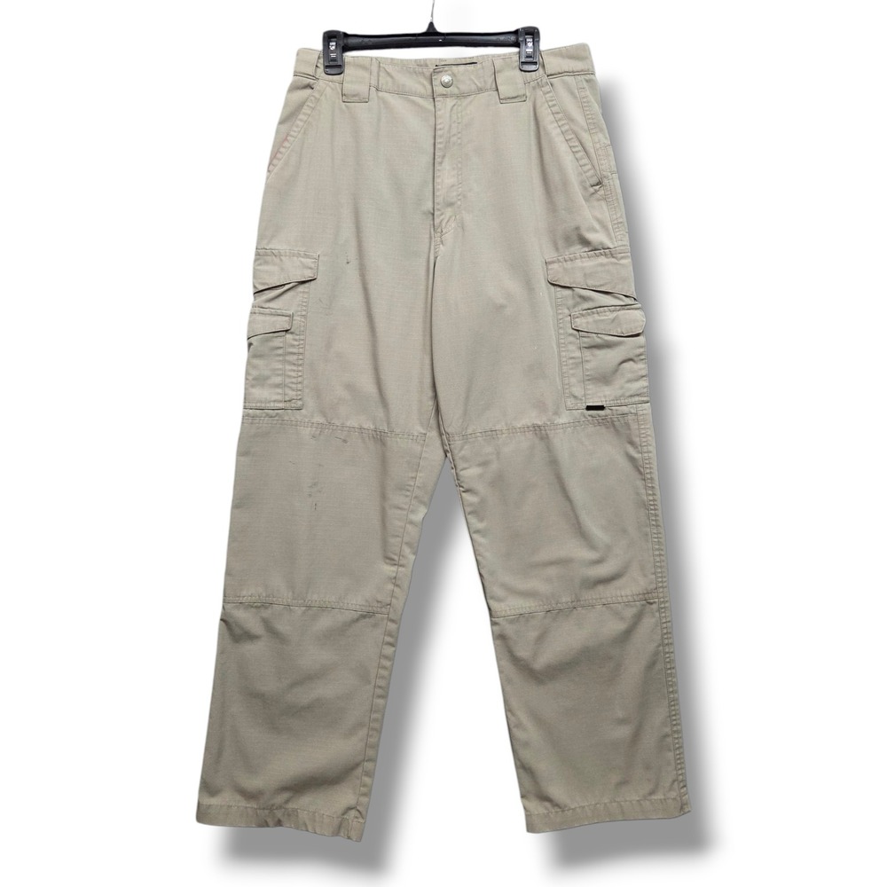 TRU-SPEC 24-7 Original Tactical Pant Mens 34 x 32 Ripstop Cargo Khaki